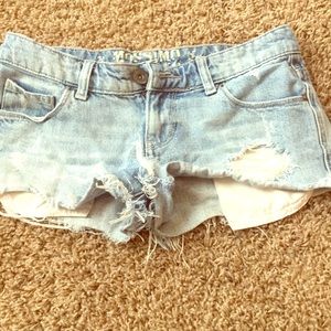 Denim cut offs